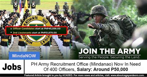 army recruitment office mindanao